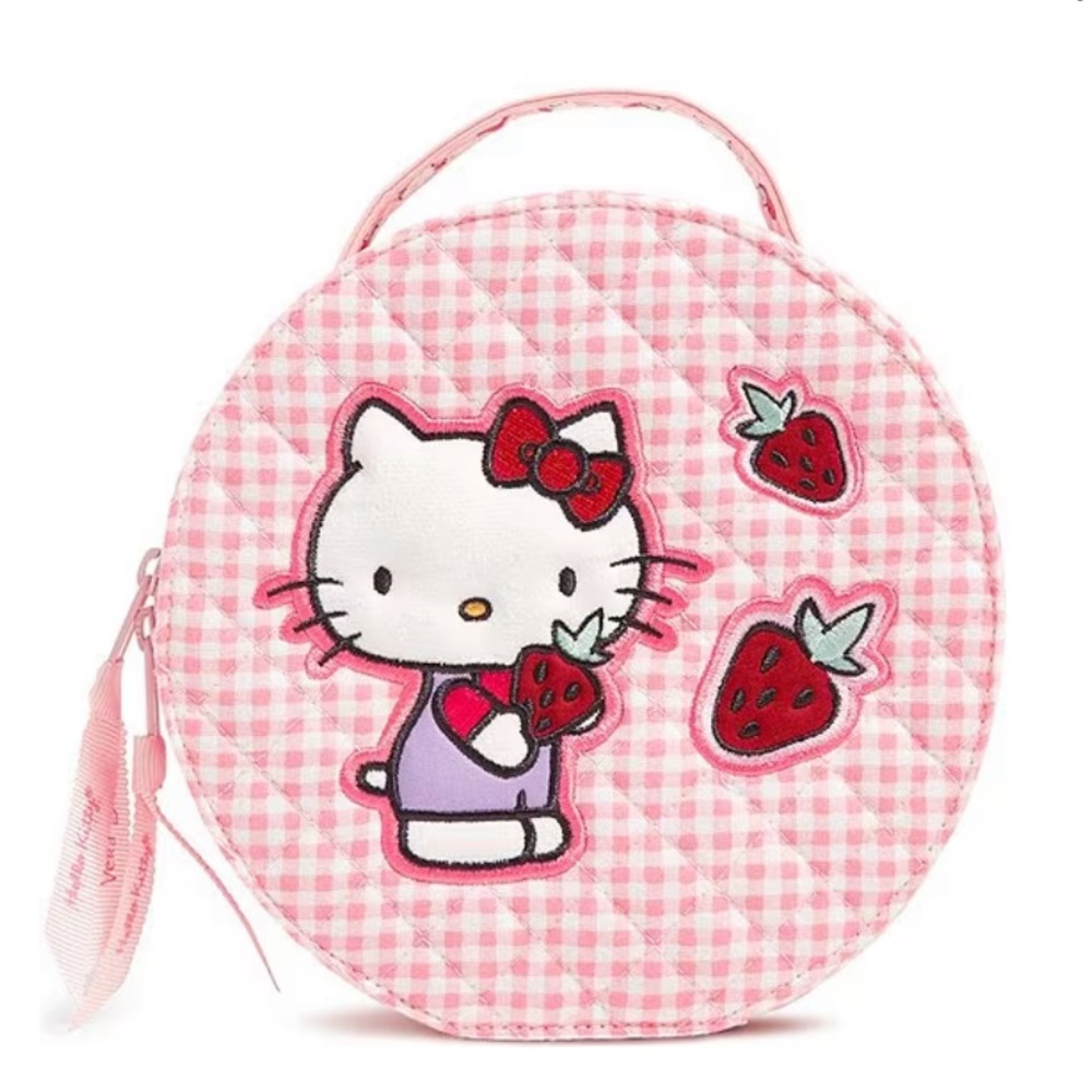 🍓NWT Vera Bradley x Hello Kitty🍓Limited Edition Cosmetic Case